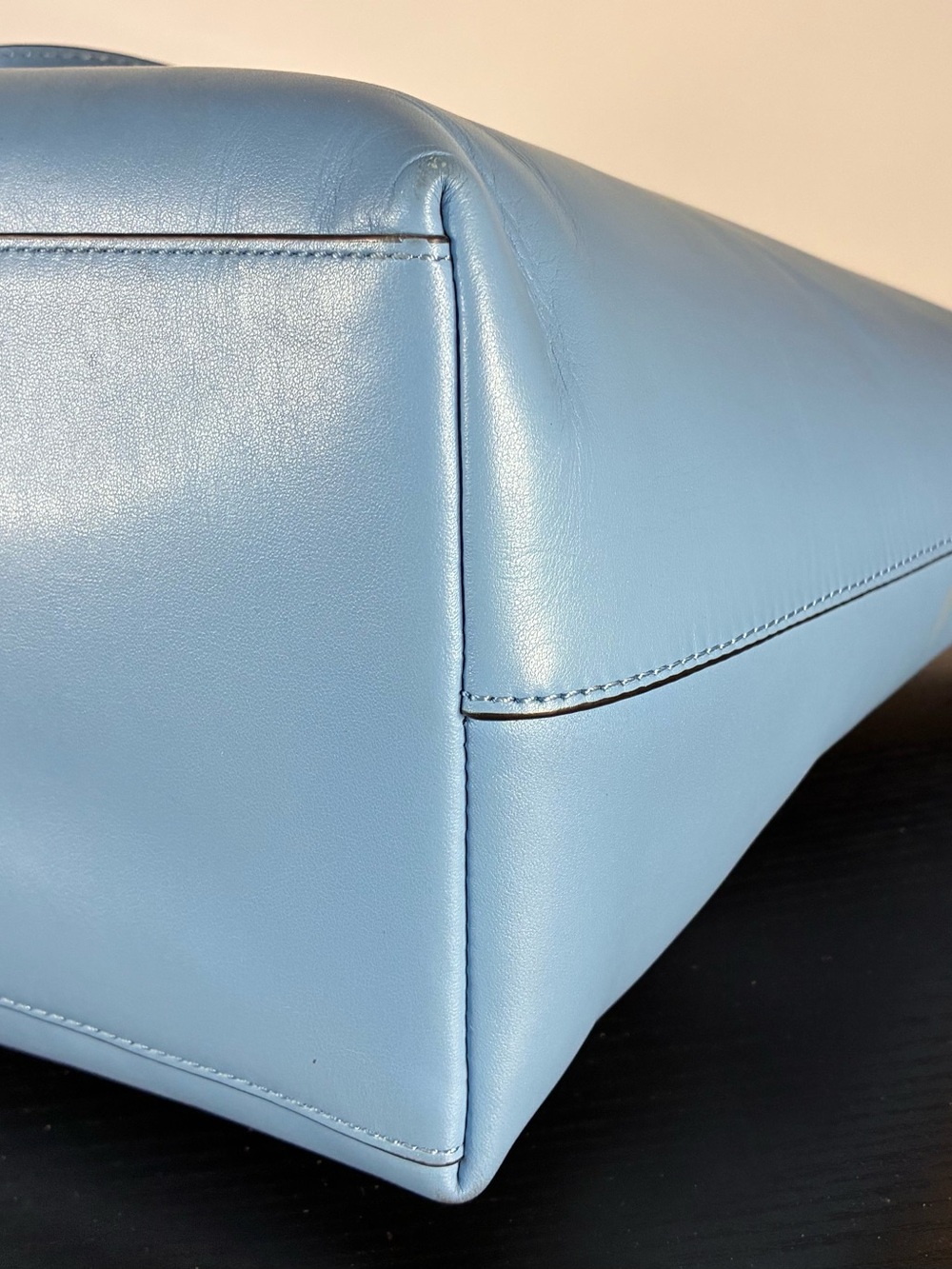 Disney X Coach Mickey Blue Calf Leather City Tote - Picture 11 of 14